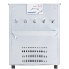 General Star 100 Gallons 5 Tap Water Cooler, Steel - GSWC-100-T5