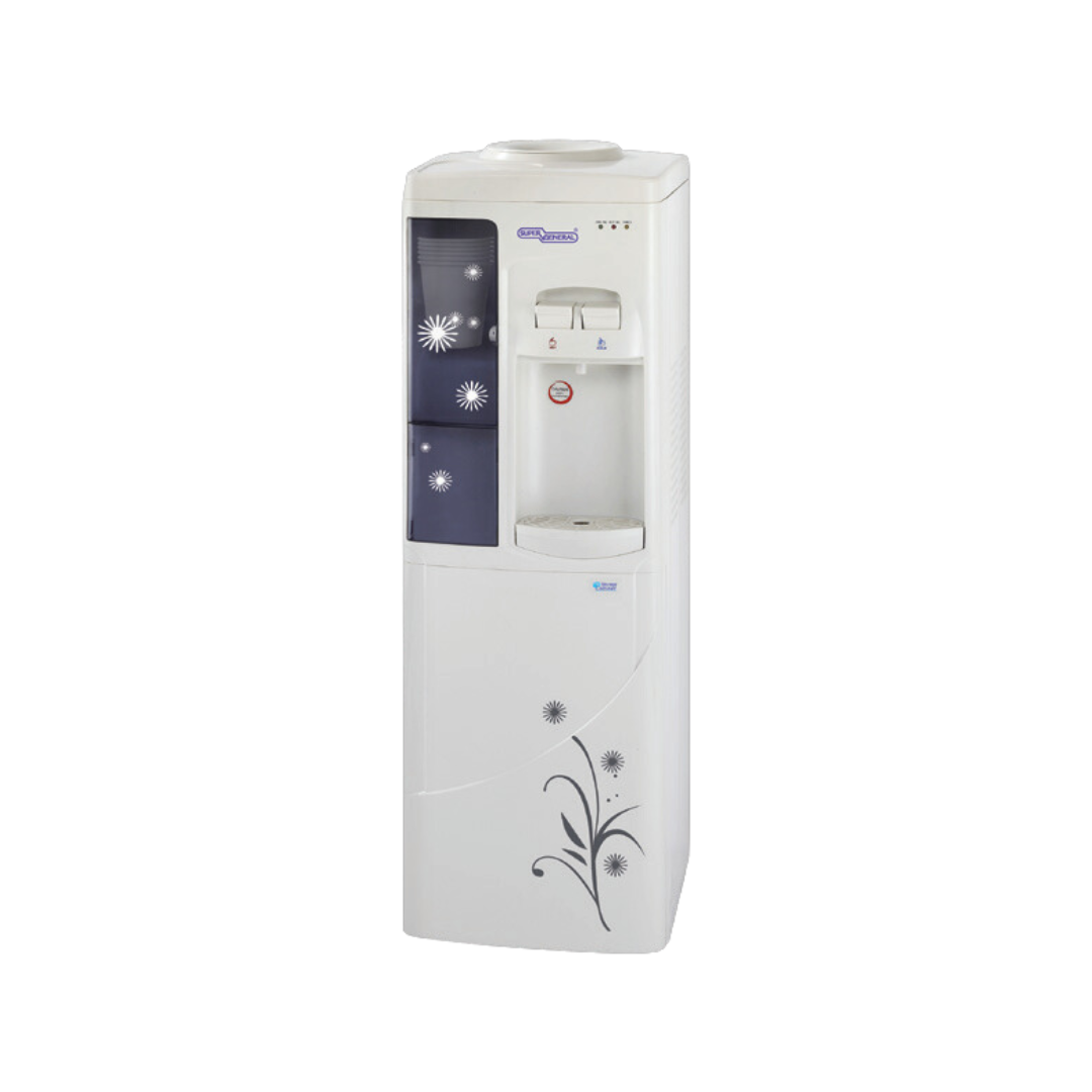 Super general free standing water dispenser with refrigerator - SGL1191